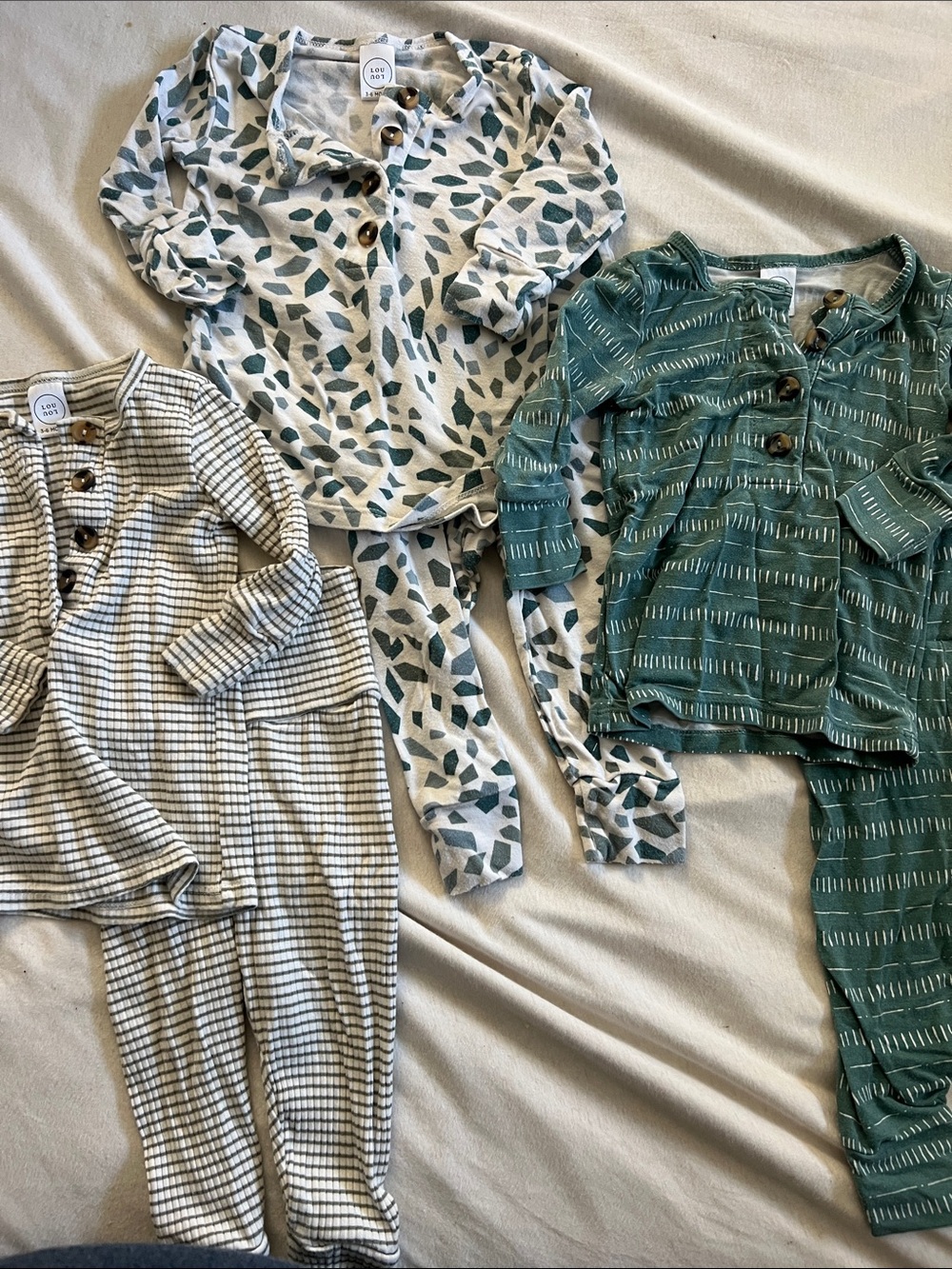 Set of 3 Lou Lou & Co Top and Bottom sets